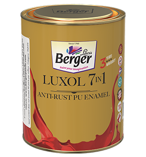 BERGER LUXOL 7 IN 1 ENAMEL 4 LTR (MAHAGONY)