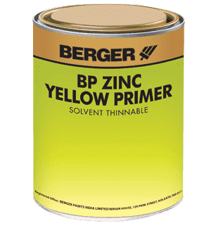 BERGER ZINC CHR PRIMER YELLOW  4 LTR